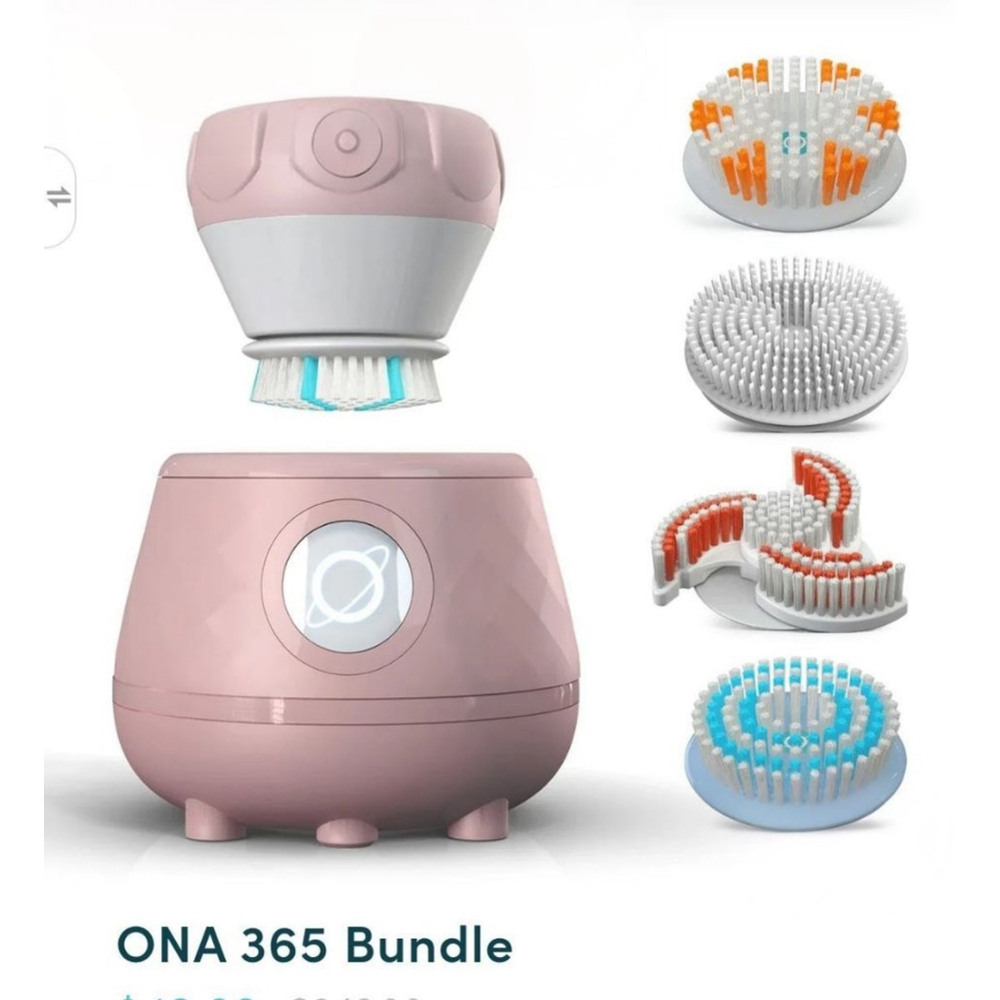 ONA Diamond Facial Cleansing System in Rose Gold